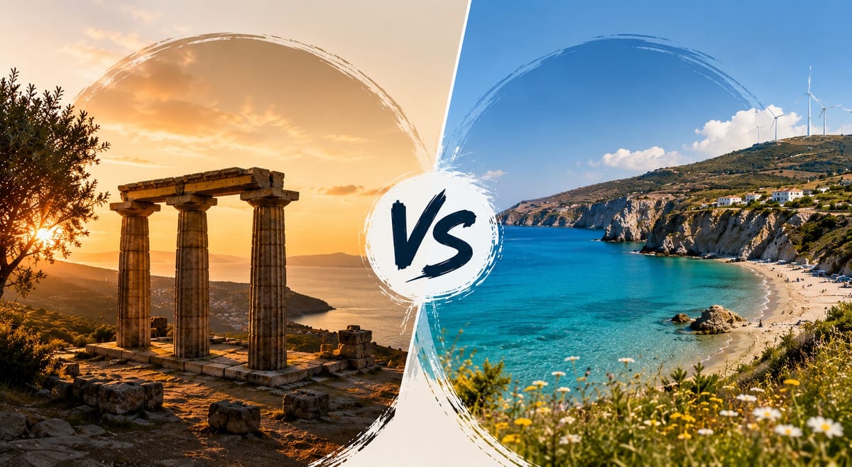 Assos mu Gökçeada mı? Ulaşım, Plaj ve Tarih Karşılaştırması — Assos Gezi Rehberi · Genel