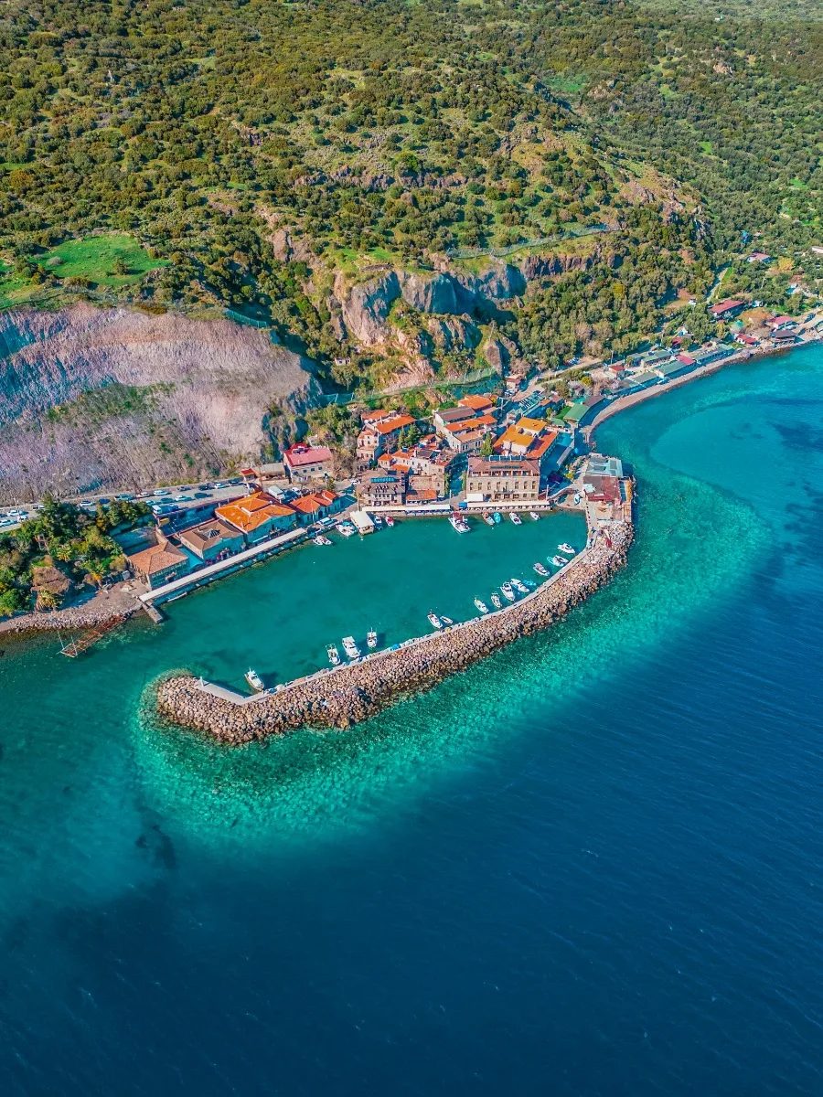 Assos Antik Liman Assos Ayvacık